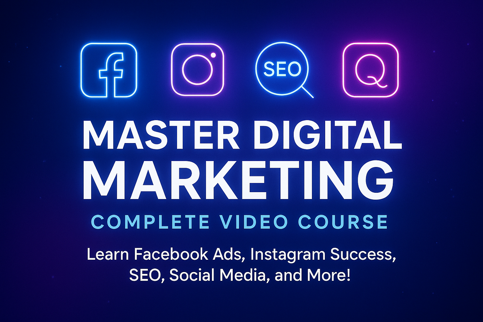 Digital Marketing Video Course