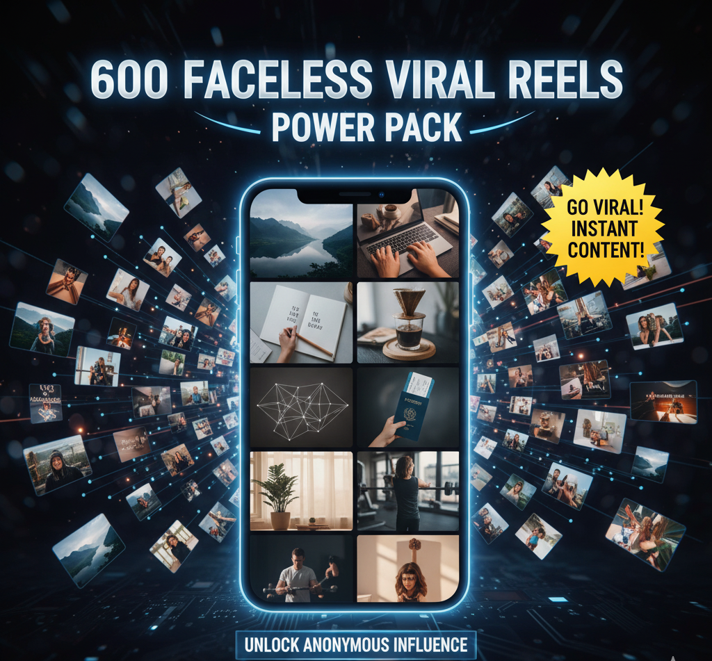 600 Faceless Reels